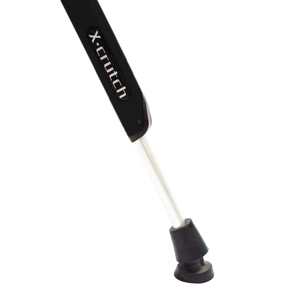 ブラック松葉杖 X-Crutch (エックスクラッチ) 伸縮式松葉杖｜電動車椅子専門店88