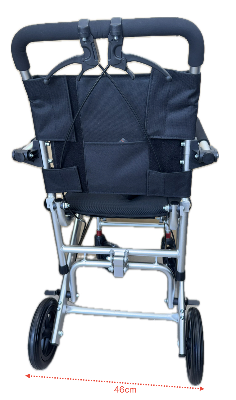 Superlite M(スーパーライト　エム)　手動　介助式車椅子　　ノンパンクタイヤ
